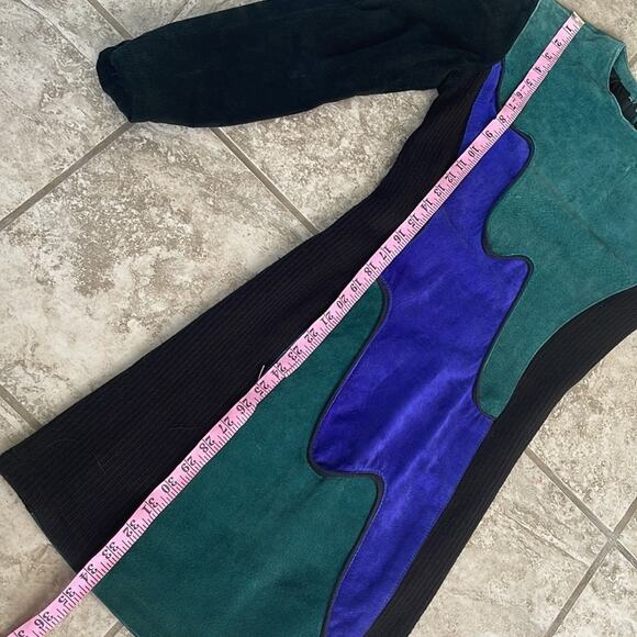 Phoenix Suede Wave Dress M INV6 - Picture 7 of 11